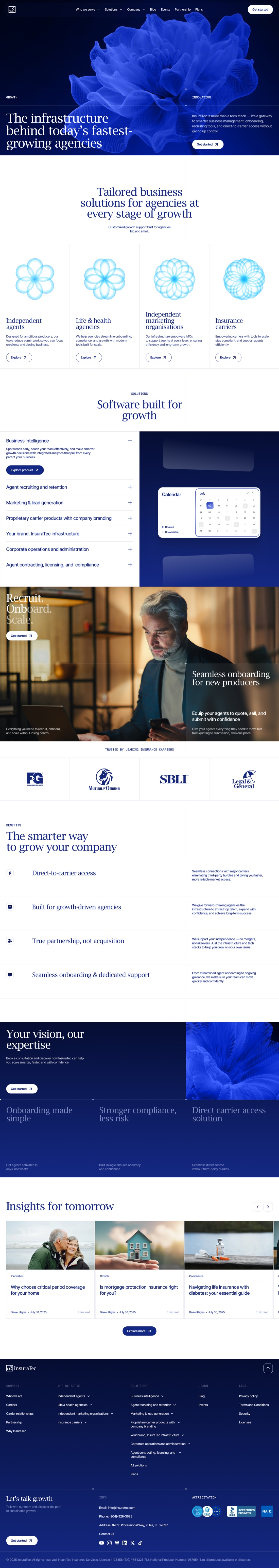 InsuraTec — after (Homepage)
