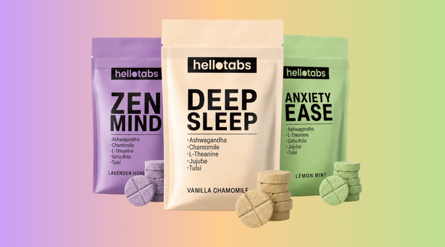 hellotabs — Zen Mind, Deep Sleep and Anxiety Ease packs