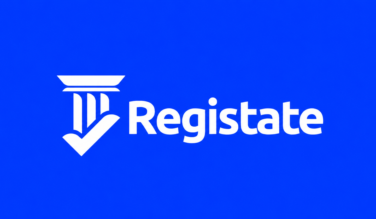 Registate — logotype